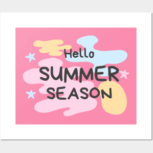 Hello Summer Posters and Art